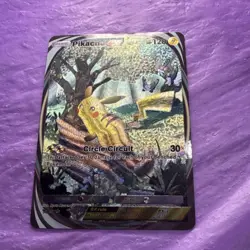 Pokemon Pikachu EX Full Art Holo Card 2024 120 HP - Image 5