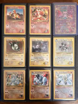 Pokemon TCG Vintage Card Lot Base, Gym Sets 1st Edition Holo, more! 220+ cards! - Image 1