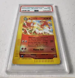 Rapidash 26/165 - Expedition Set *PSA 10 - GEM MINT* Reverse Holo Pokemon Card - Image 2