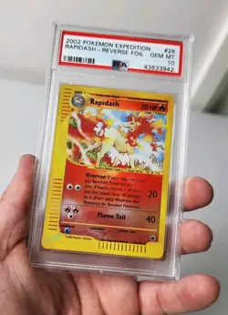 Rapidash 26/165 - Expedition Set *PSA 10 - GEM MINT* Reverse Holo Pokemon Card - Image 4