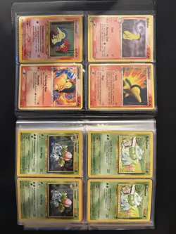 Vintage Pokemon Cards In Yu-Gi-Oh Binder (OBO) - Image 3