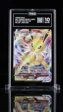 TAG 10💎⚡Jolteon VMAX - 2021 Pokemon Card - Evolving Skies #051/203 (G3191962) - Image 1