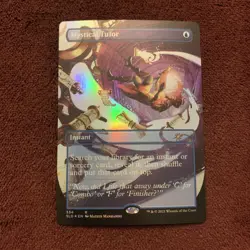 Mystical Tutor Secret Lair Drop Foil 334 NM+ Unplayed MTG Magic Card - Image 1