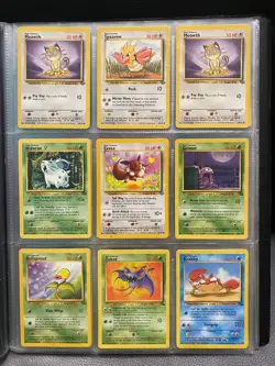 Jungle and Fossil Set Pokemon Cards Collection Bundle Vintage 1999 WOTC - Image 3