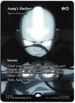 Aang's Shelter - Teferi's Protection (Borderless) M Avatar: 7 NM - Image 1