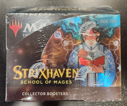 MTG Strixhaven School of Mages Collector's Booster Box Factory Sealed - Image 1