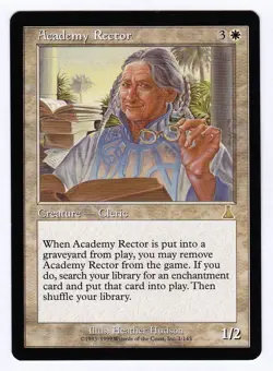 Academy Rector – MtG – Urza's Destiny – NM – 2 left - Image 1