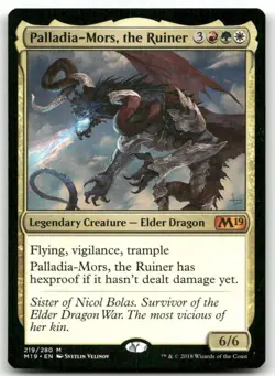 Palladia-Mors, the Ruiner #219 (NM) Core Set 2019 M19 Magic MTG - Image 1