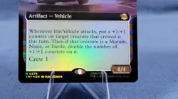 x1 Turtle Van - Foil - Extended Art R MTG Teenage Mutant Ninja Turtles M/NM, Eng - Image 3