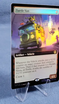 x1 Turtle Van - Foil - Extended Art R MTG Teenage Mutant Ninja Turtles M/NM, Eng - Image 5