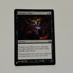 Demonic Tutor NM Unplayed The List Magic the Gathering Mystery Booster MTG - Image 1