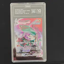 Pokemon Rayquaza VMAX TG20/TG30 Silver Tempest Alt Art Holo TAG 10 - Image 1