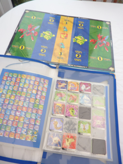 Pokemon Johto league champions binder folder book with 174 Staks excellent 2002 - Image 2