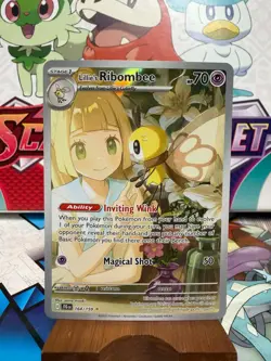 Lillie's Ribombee 164/159 Illustration Rare - Journey Together - Pokemon TCG - Image 1