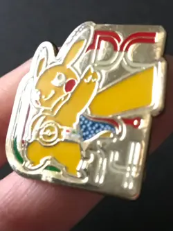 Pikachu Washington DC World Championships Pokemon Pin Badge Metal 2019 RARE - Image 3
