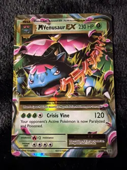 Pokemon TCG M Venusaur EX XY Evolutions 2/108 Mega Holo Rare - Image 1