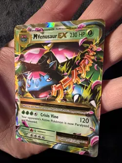Pokemon TCG M Venusaur EX XY Evolutions 2/108 Mega Holo Rare - Image 3