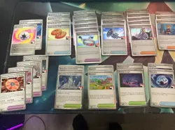 Lot of 60 Play Pokemon 2025 Prize Pack Series Holos lot! - Image 1