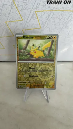 Pokemon TCG - Pikachu 025/165 reverse holo - S&V 151 - NM - Image 1