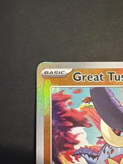 Great Tusk 055/131 (Master Ball Pattern) Prismatic Evolutions Pokemon TCG - Image 2