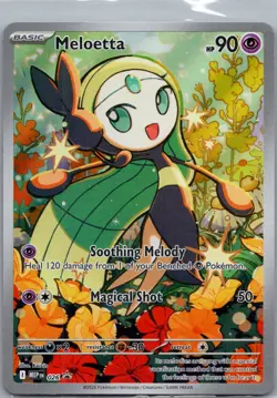 Pokemon TCG Meloetta 026 Mega Diancie Ex Battle Deck Exclusive Promo NM/Mint - Image 1