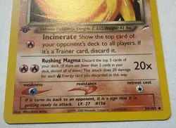 Dark Quilava Neo Destiny 39/105 Uncommon 1st Edition Pokemon Light Play - Image 2