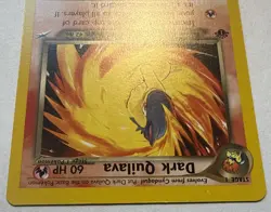 Dark Quilava Neo Destiny 39/105 Uncommon 1st Edition Pokemon Light Play - Image 3