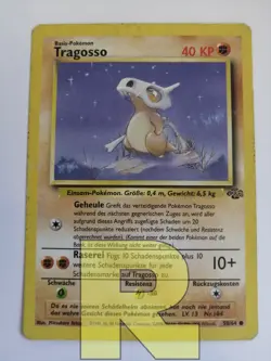 Cubone / Tragosso ® Jungle 50/64 ® Comune ® Pokemon ® Tedesco ® Good - Image 1