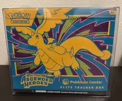 Pokemon TCG: Mega Evolution-Ascended Heroes Pokemon Center Elite Trainer Box ETB - Image 1