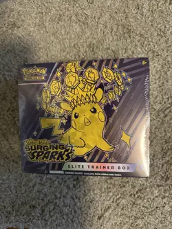 Pokemon TCG Surging Sparks Elite Trainer Box ETB New/Sealed ✅ - Image 1