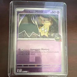 Pokemon TCG Team Rocket's Mimikyu 097/217 2026 Basic Psychic 60 HP English - Image 1