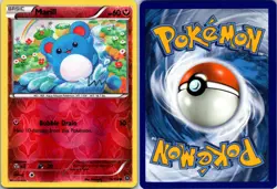 Marill 76/114 C Steam Siege Pokemon Reverse Holo NM - Image 3