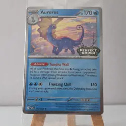 Pokemon Aurorus Promo PERFECT ORDER 024/088 170HP 150Atk 2026 stamped - Image 2