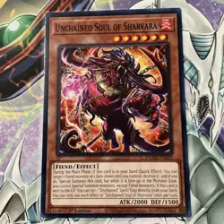 Yu-Gi-Oh! Unchained Soul of Sharvara DUNE-EN019 Common 1st Edition M/NM - Image 1
