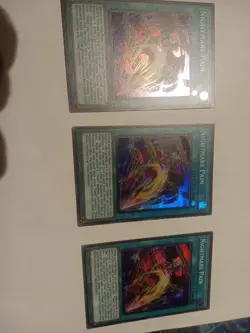 Nightmare Pain x3 Yu-Gi-Oh! PHNI-EN054 Playset! Super Rare Near Mint 1st Edition - Image 1