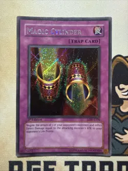 Magic Cylinder - LON-E104 - Secret Rare - 1st Edition - Yugioh NM - Image 3