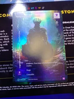 Wonders Of The First Call Stones Formless Foil Mythic King Soulrend The Cursed - Image 1