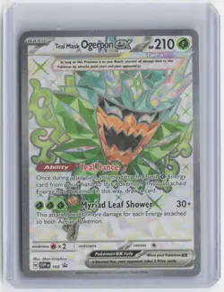 SV: Scarlet & Violet Promo Cards #166 Teal Mask Ogerpon ex - Image 1