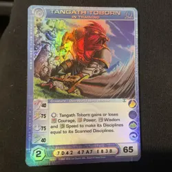 Tangath Toborn in Training Super Rare 1st Edition 10/222 Chaotic TCG Card - Image 1
