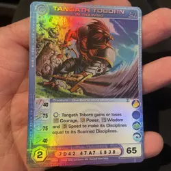 Tangath Toborn in Training Super Rare 1st Edition 10/222 Chaotic TCG Card - Image 3