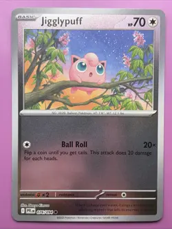 Jigglypuff 076/094 Phantasmal Flames Reverse Holo Pokemon Card - Image 1
