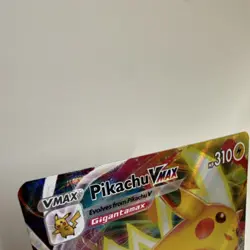 Pokemon Pikachu VMAX Promo Holo SWSH286 Sword & Shield HP 310 TCG Card - Image 2