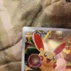 Plusle 193/182 Paradox Rift Illustration Rare Pokemon TCG Card - Image 3
