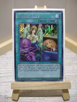 Yu-Gi-Oh Card Shared Ride MP14-EN231 2014 Mega-Tins TCG 1st Edition Secret Rare. - Image 1
