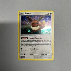 Pokemon Eevee Holo TCG Card Cosmos 101/149 - Image 1