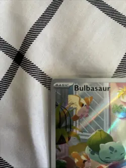 Pokemon TCG Bulbasaur Stellar Crown Illustration Holo Card 143/142 - Image 5