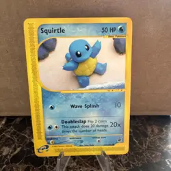 Pokemon TCG Squirtle Expedition Base Set 2002 Card #132/165 - Image 1