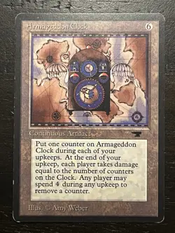 MTG | Armageddon Clock - Antiquities (ATQ) | Moderate Play - Image 1