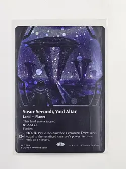 Susur Secundi, Void Altar (Borderless) (Galaxy Foil) Edge of Eternities Foil - Image 1