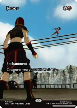 Fervor (Borderless) [TLE - 29] - NM [Normal] TCG MTG - Image 1